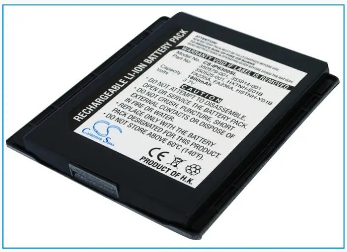 Аккумулятор Cameron Sino 1800 мАч для HP iPAQ h6300 h6310 h6315 h6320 h6325 h6340 h6345 h6365 FA235A # AC3 Mobile