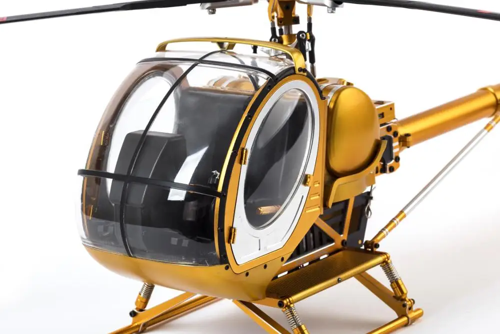 SCHWEIZER Hughes 300C масштаб 9CH RC вертолет бесщеточный RTF все металлические Высокая симуляция пульт дистанционного управления Вертолет режим 2