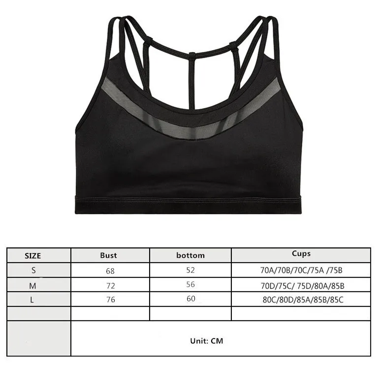 Женский летний сексуальный мягкий бюстгальтер для йоги спортивный топ женские