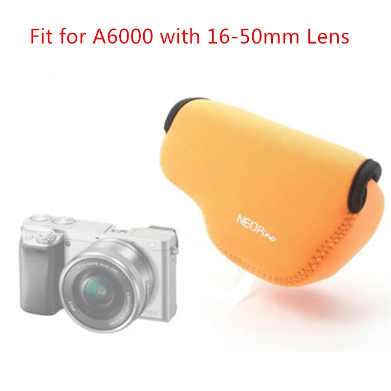 Неопреновая мягкая внутренняя сумка для камеры Sony A6000 с объективом 16 50 мм