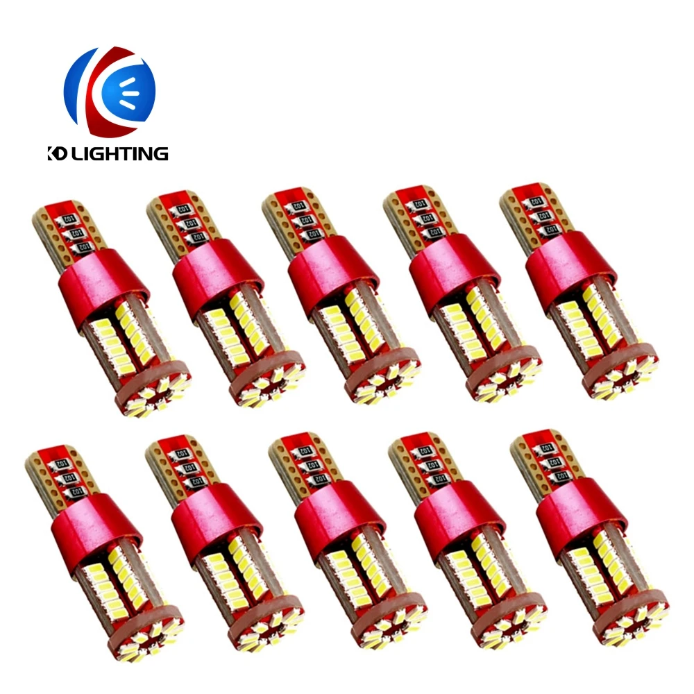 KD1PCS T10 led 168 192 w5w super bright 57SMD 3014 LED 57smd CANBUS NO Error Auto Wedge marker Light bulb Car Clearance lamp 12V |