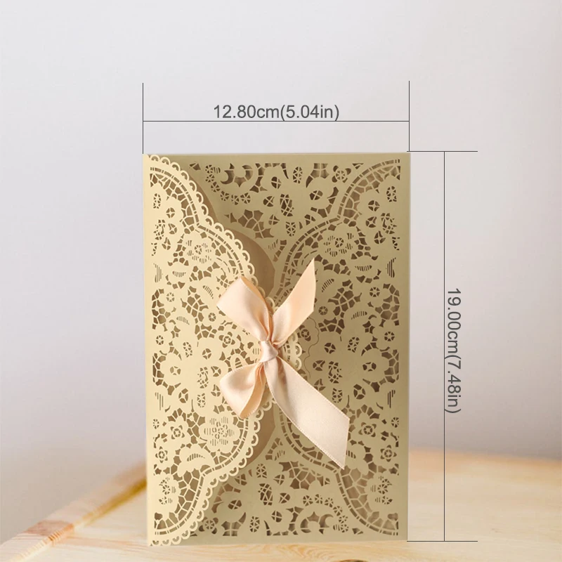 10 комплектов свадебные приглашения элегантные сувениры пригласительные