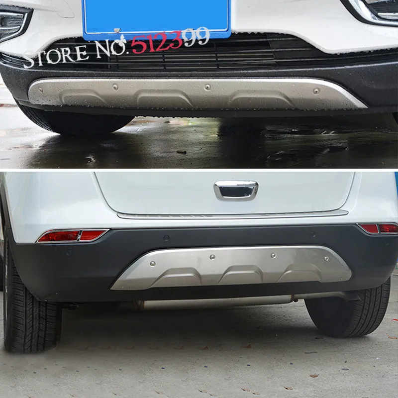 Для Opel Vauxhall Mokka / Buick Encore 2016 2017 внешние аксессуары передний задний бампер Защитная