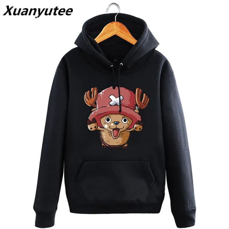 Jobar стильная цельная толстовка с капюшоном для мужчин и женщин Law Luffy Chopper Fans