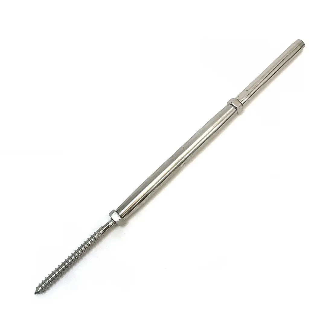 Поворотная Пряжка Swage с лаговым винтом для 1/8 дюймового кабеля из нержавеющей