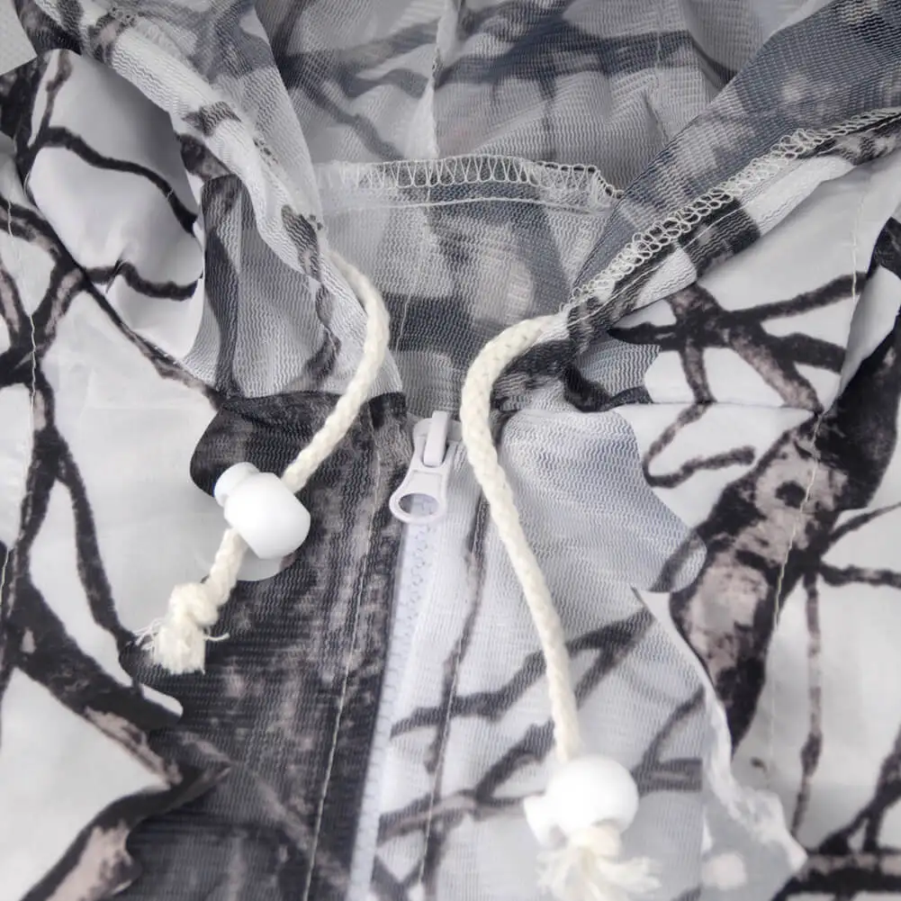 VILEAD 3d Snow ghillie Костюмы белый камуфляж охотничья одежда Снайпер Birdwatch тактическая Униформа камуфляж Открытый мужская куртка военная