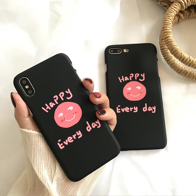 Простой английскими буквами и рисунком в виде улыбающихся рожиц &quotHappy Every Day