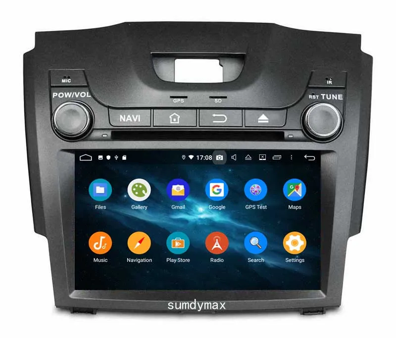 Автомобильный DVD плеер с радио навигацией 4 ГБ 64 8 дюймов Android 10 0 для CHEVROLET S10 ISUZU D MAX