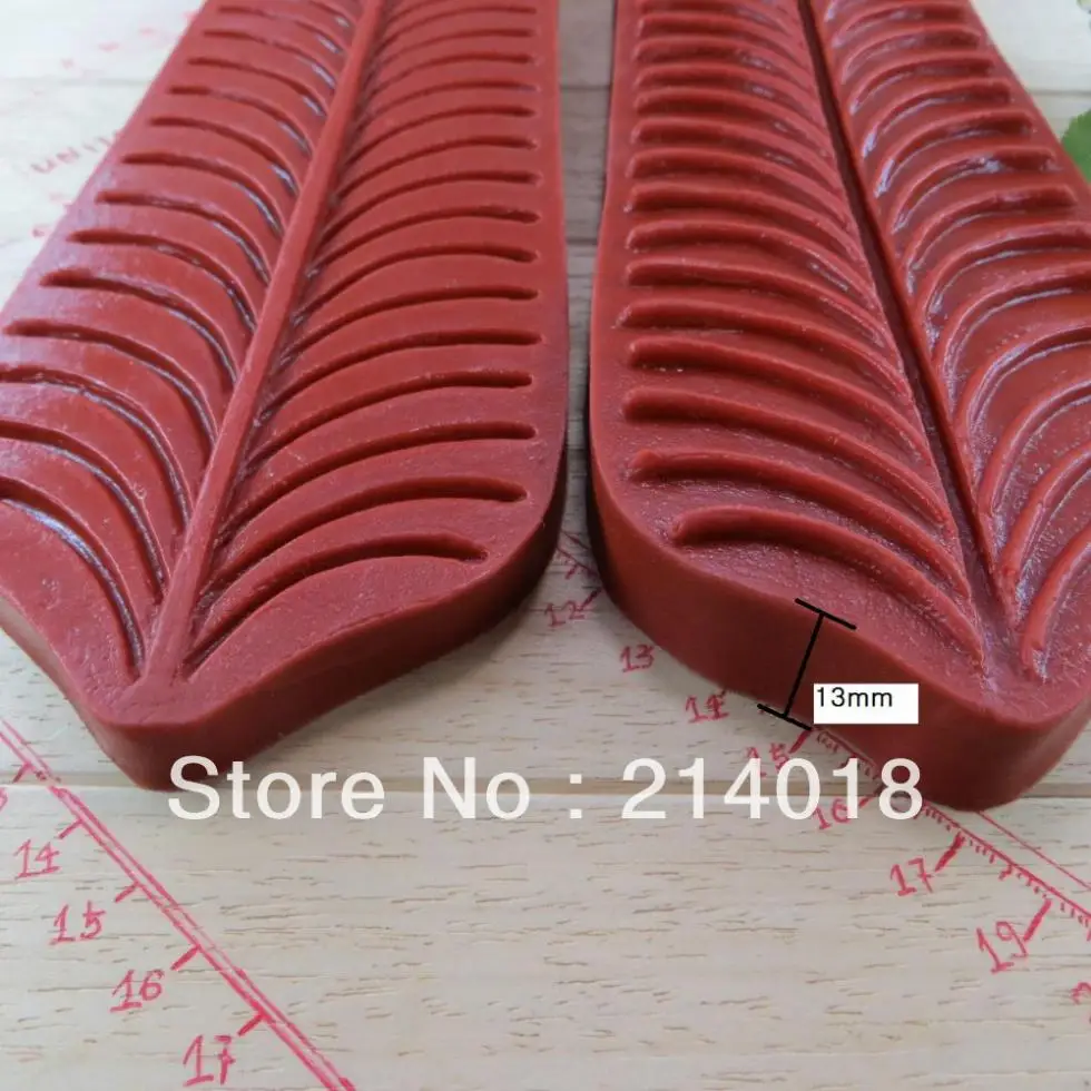 Банановый лист моделирования 2 шт./компл. силиконовая форма для шоколада