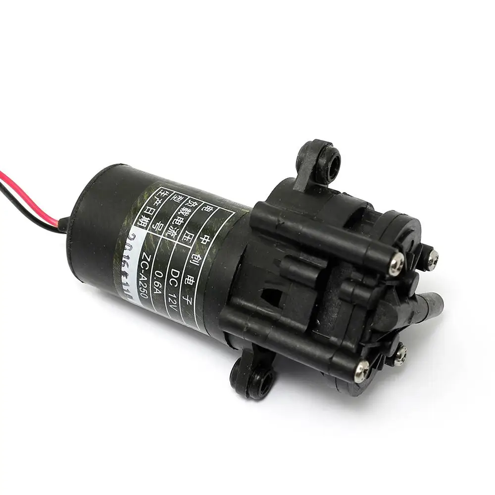 12V Мини Шестерни Self-всасывающий насос(0-100degrees) Еда-Класс для Кофе/стакан для горячих напитков с ZC-A250