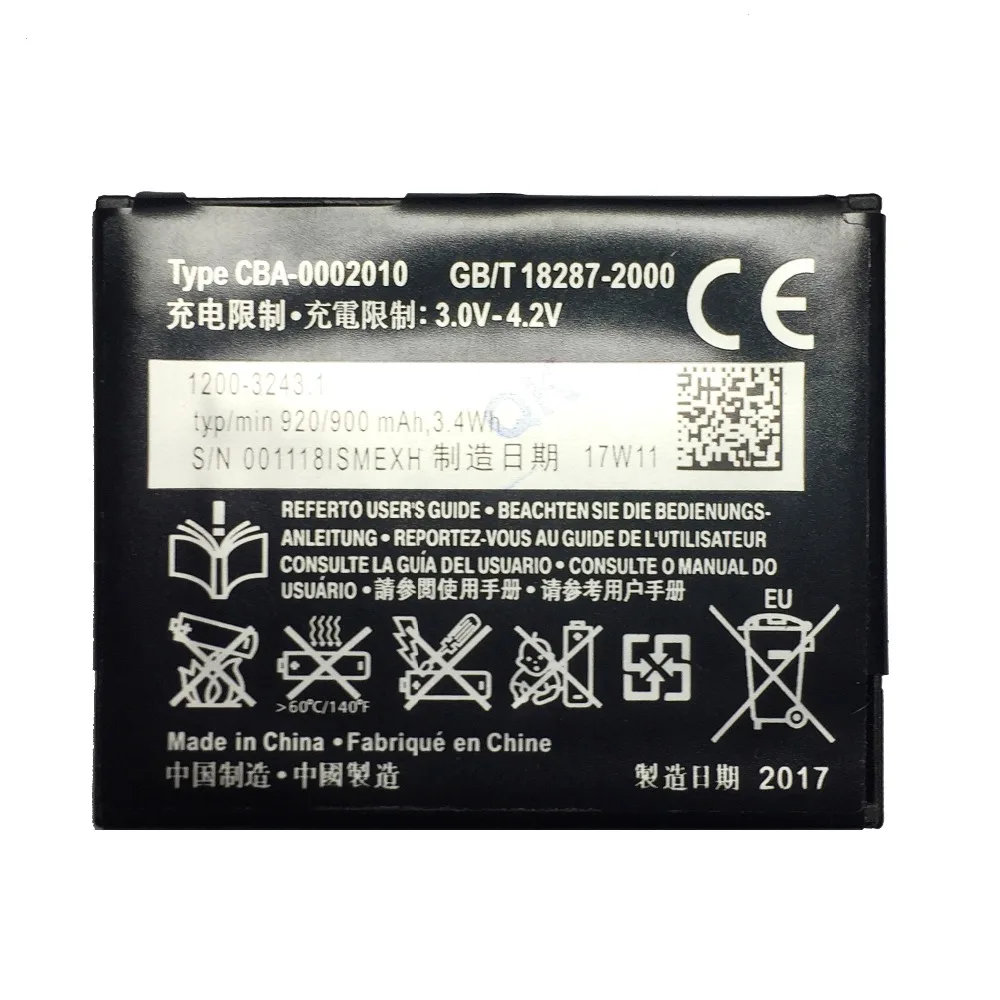Аккумулятор KiKiss мобильный телефон 920 мАч для Sony Ericsson TM717 T707 W380 W380a W518 W518a W908c W910i Z555i