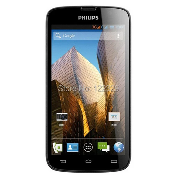 Высококачественная прозрачная защитная пленка для телефона Philips Xenium w8555 2