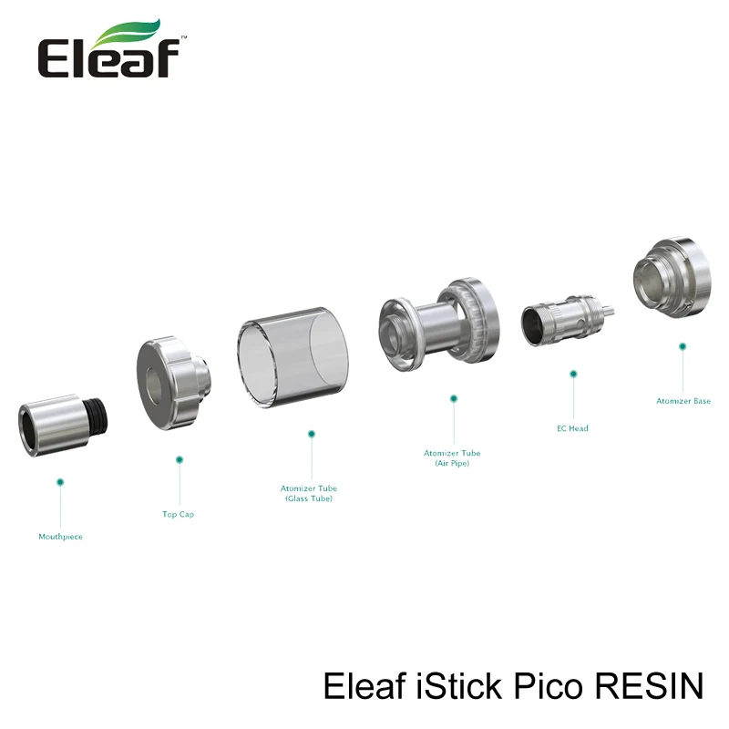 Оригинальный Eleaf iStick Pico RESIN 75W mod 510 Thread для Melo 3 Mini Tank 2ml атомайзер электронная