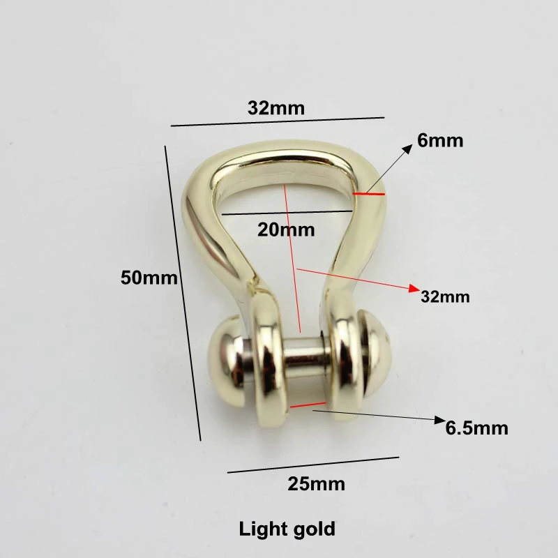 20 шт. D образные скобы для сумок 6 5 х32 мм|purse accessories|bag handlesbag making accessories |