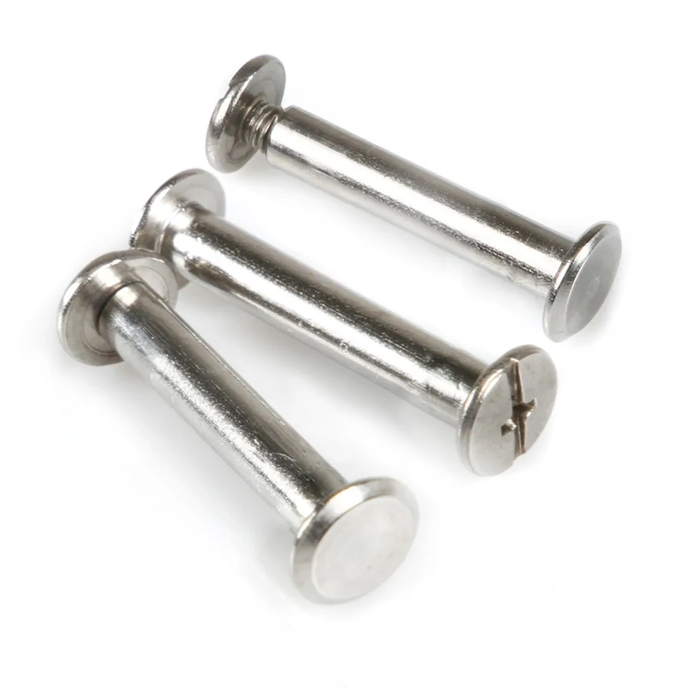

M5*23 stainless Steel Screw books Nail Rivets Photo Album Picture Screw Rivets Butt Recipes Leaflet Nail M5 Hardware