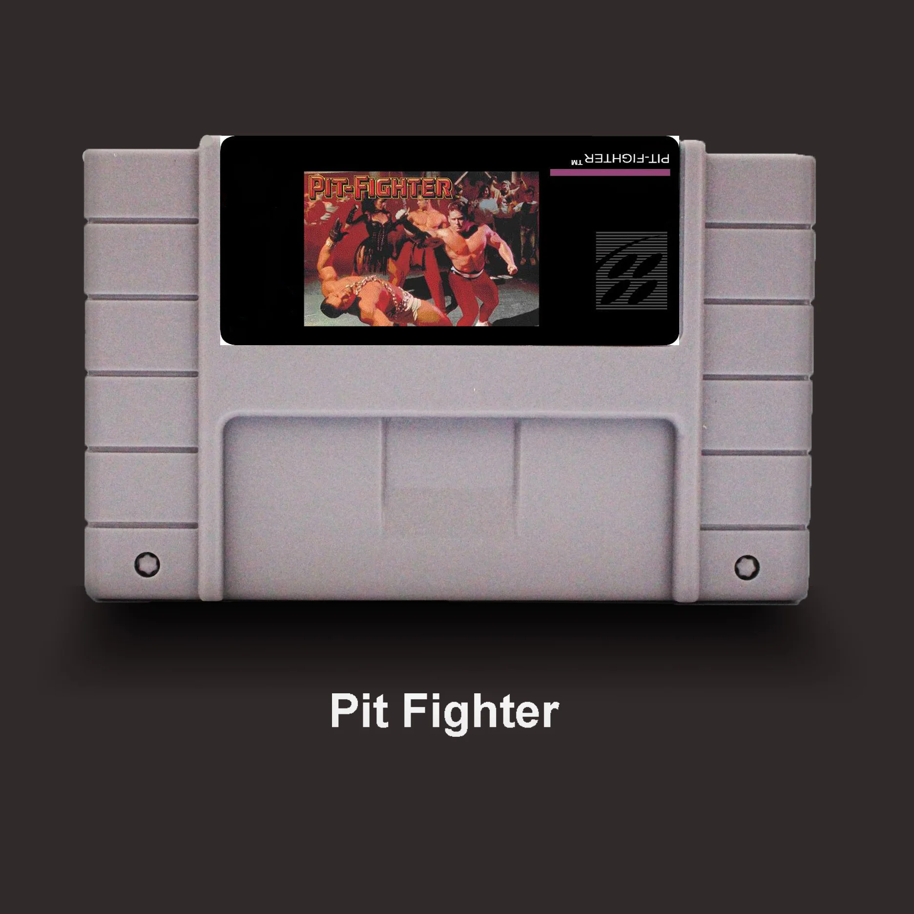 Pit Fighter-16 bit For NTSC Game Player Big Gray Card | Электроника