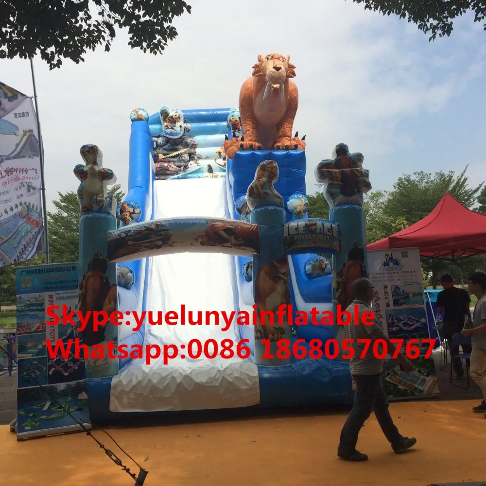 

2016 new Factory direct Inflatable slide,The new slide , KY-107