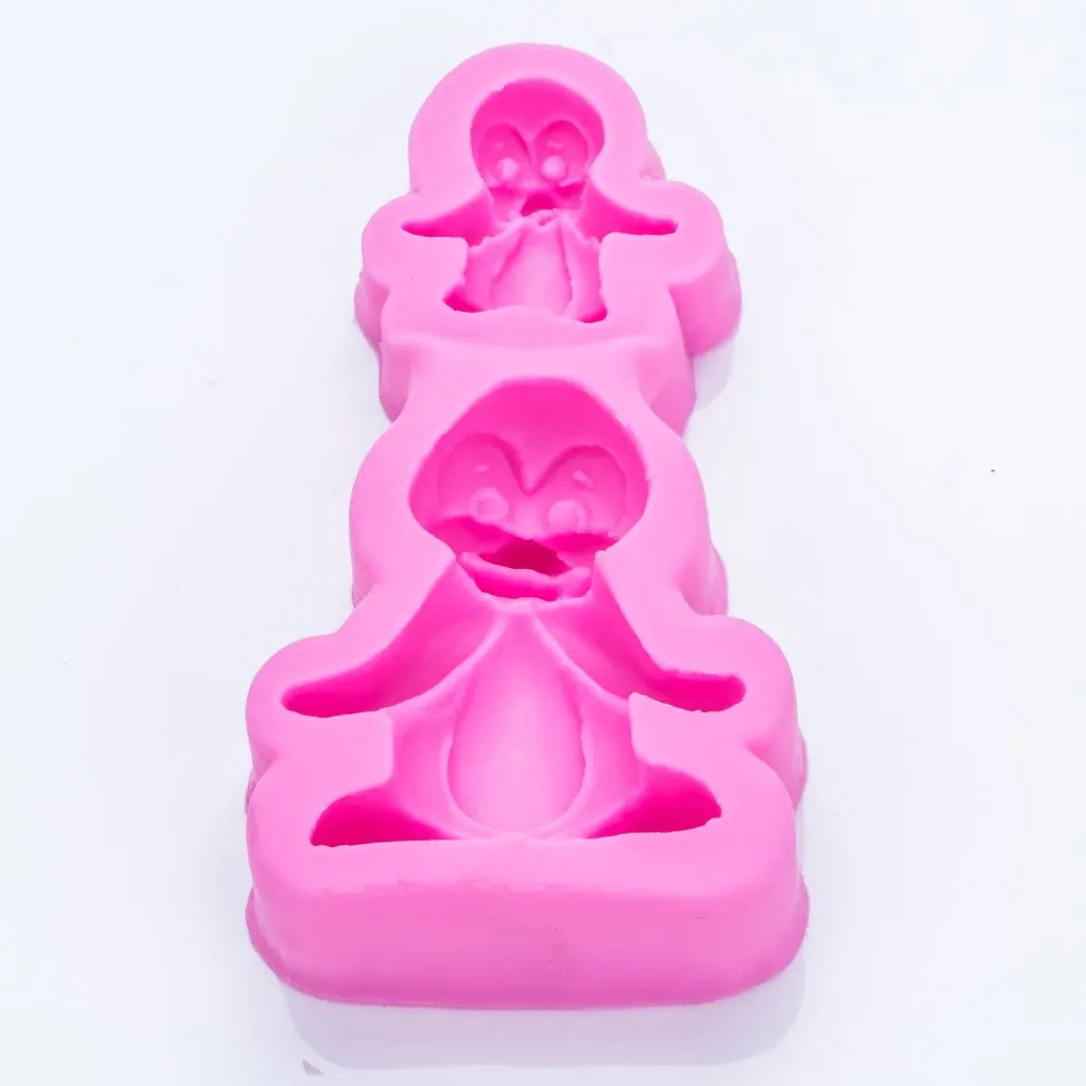 Силиконовая форма в форме милого пингвина для кондитерских изделий шоколада