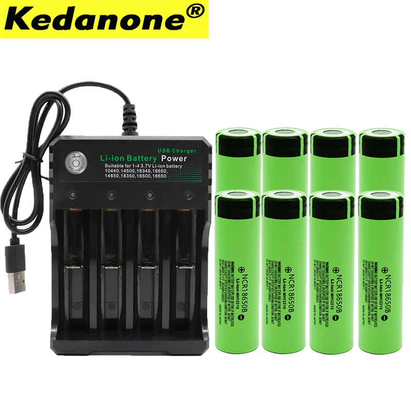 100% новый Оригинальный NCR18650B 3 7 v 3400 mah 18650 литиевая аккумуляторная батарея для Panasonic