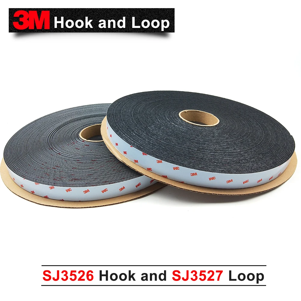 Бесплатная доставка 3 м крюк и петля SJ3526/SJ3527 Scotchmate Reclosable застежка 1 "* 50 ярдов