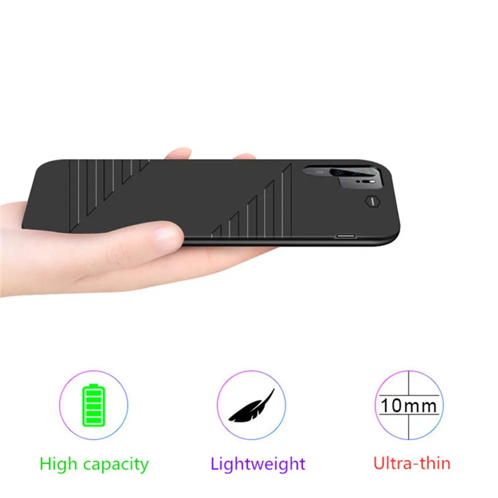 Neng 6800 mAh внешний блок питания для huawei P30 батарея зарядное устройство чехол-Аккумулятор для huawei P30 Pro назад клип батарея