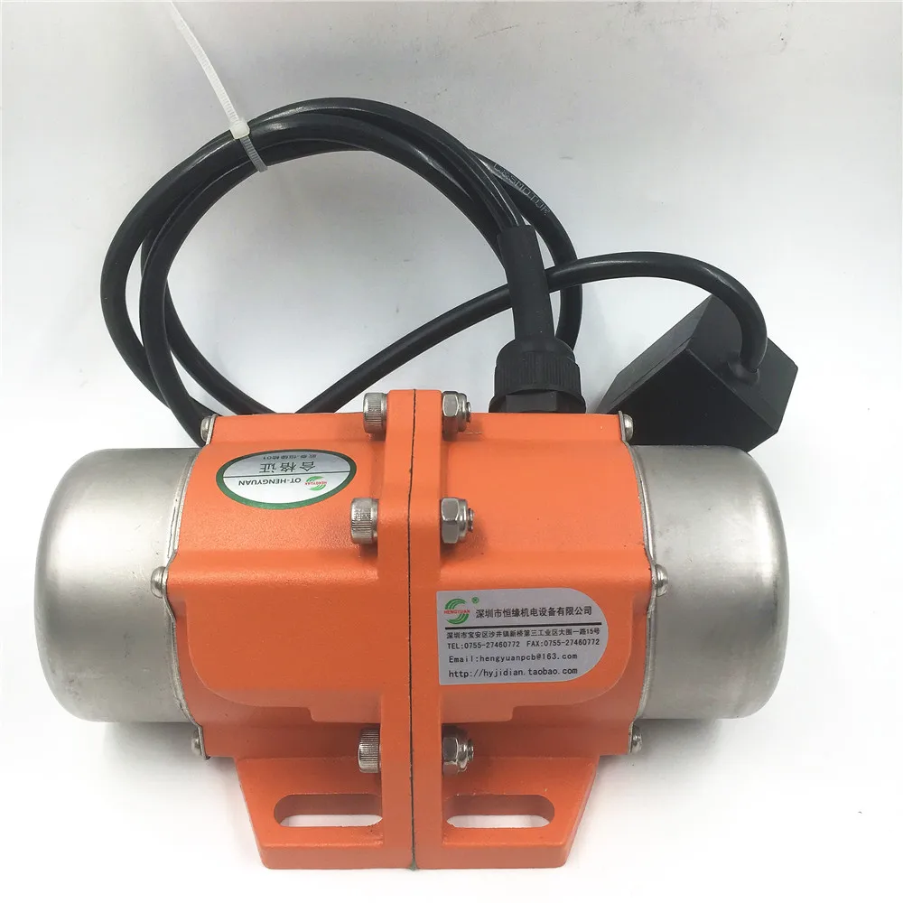 ToAuto вибромотор, 3 трехфазный асинхронный двигатель, 220V 30 W-120 W вибромотор переменного тока