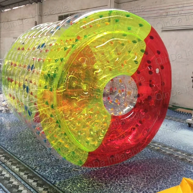 2 6 м длинный бассейн поплавки игрушки ходьба по воде катящийся мяч надувной