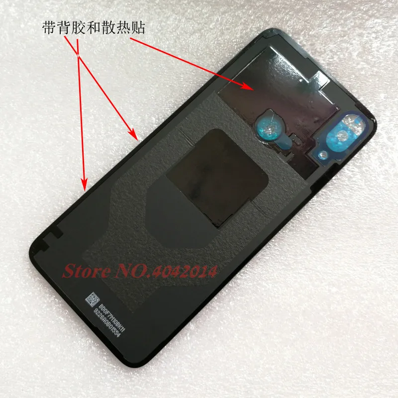 Оригинальный чехол для задней батареи Xiaomi Redmi Note 7 корпус задняя крышка ЖК дисплей