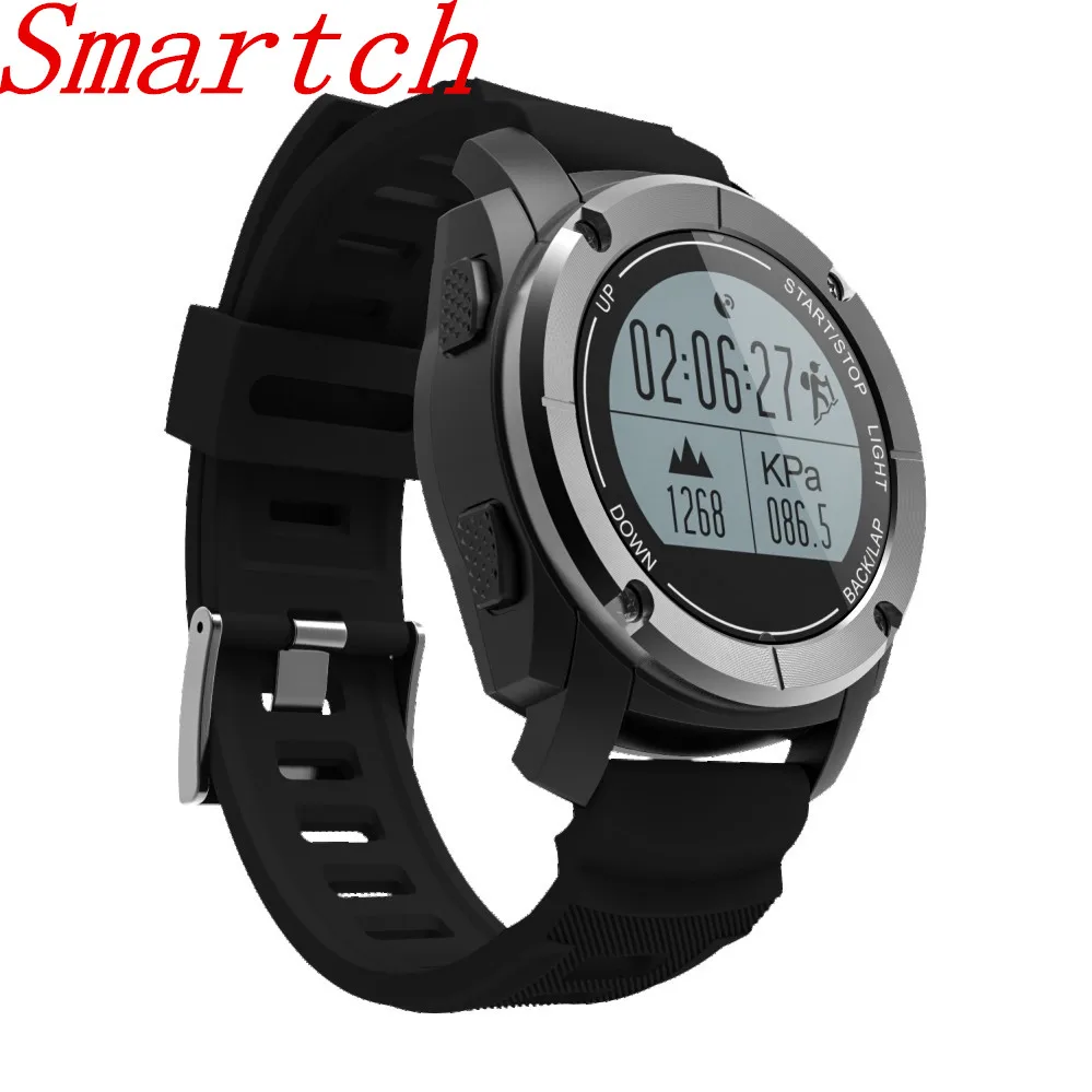 Смарт-часы Smartch S928 в режиме реального времени с треком сердечного ритма Bluetooth 4 0 gps