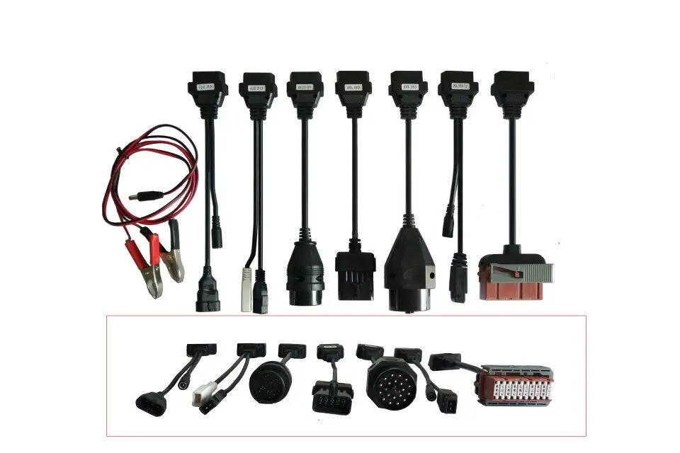 8pcs full set car cable for delphi ds150e cdp pro plus new vci and autocom multidiag vd tcs | Автомобили и мотоциклы