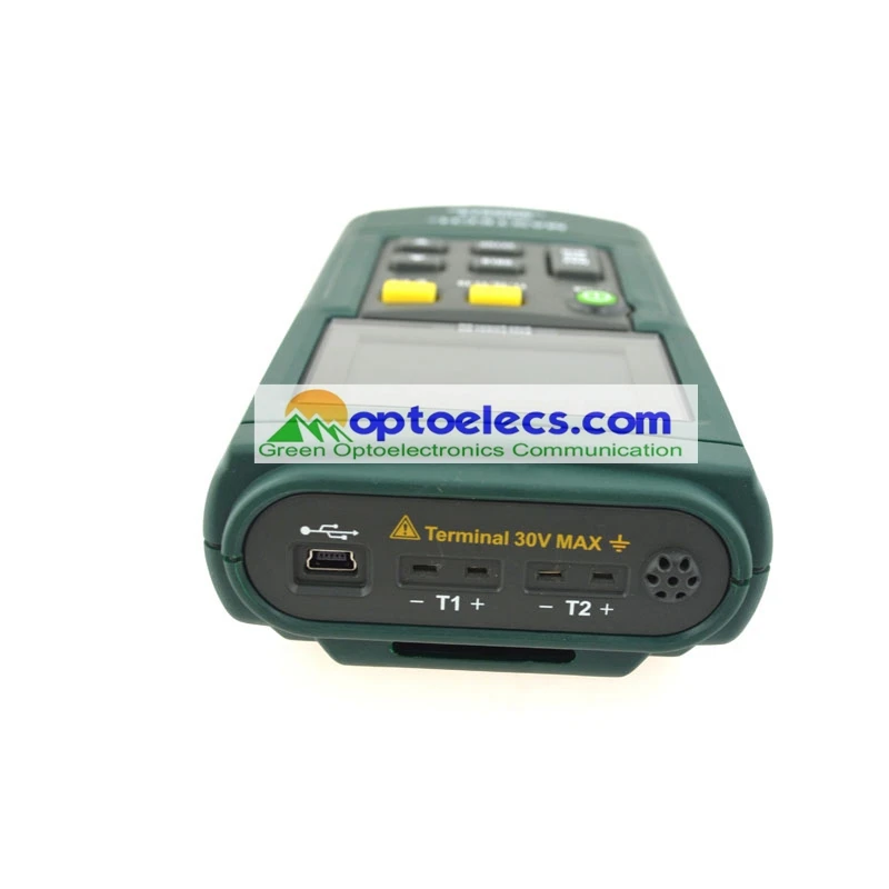 Бесплатная доставка Mastech MS6514 двухканальный цифровой термометр | Мобильные