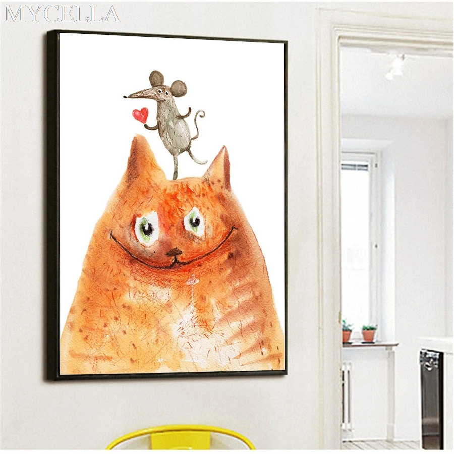 Алмазная мозаика сделай сам Набор для вышивки крестиком мультяшное животное