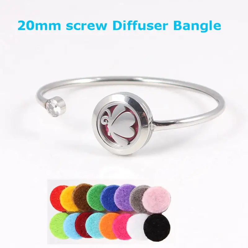 Женский браслет медальон из нержавеющей стали 20 мм|bangle designer|designer banglestainless steel bangle