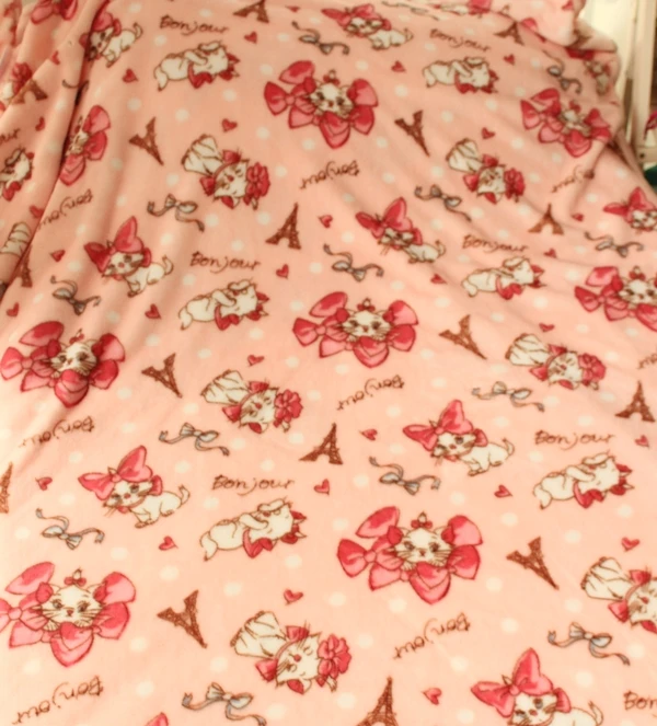 IVYYE, 1 шт., одеяло Marie Cat Melody, аниме, плюшевое, бархатное, теплое, украшение, для кровати, для дома, подушки, плед, одеяло, s, унисекс, подарки, Новинка - Цвет: Blanket