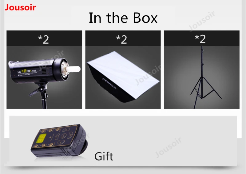 300 Вт двойной светильник для профессиональной фотосъемки вспышки света комплект