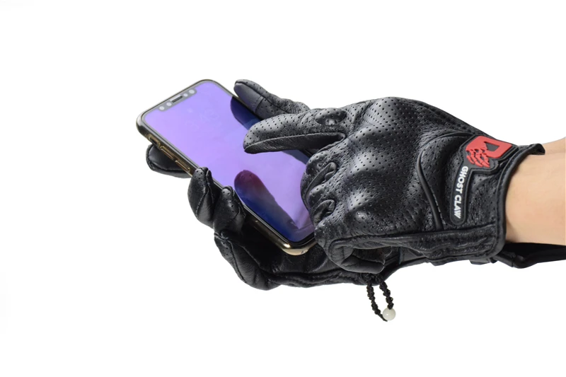 Мотоциклетные Перчатки Сенсорный экран перчатки Guantes Moto мотогонщиков Ездовые перчатки для мотор полный палец