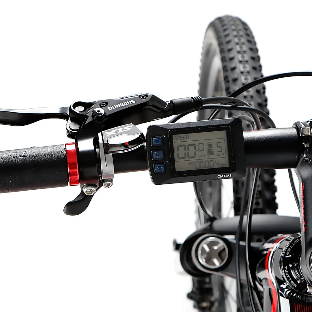 Настраиваемый 26 дюймовый электровелосипед горный велосипед с задним током и