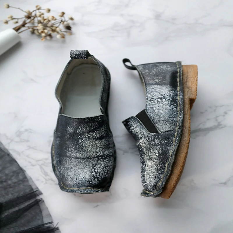 Tayunxing/весенняя женская обувь мокасины ручной работы женские туфли-лодочки из