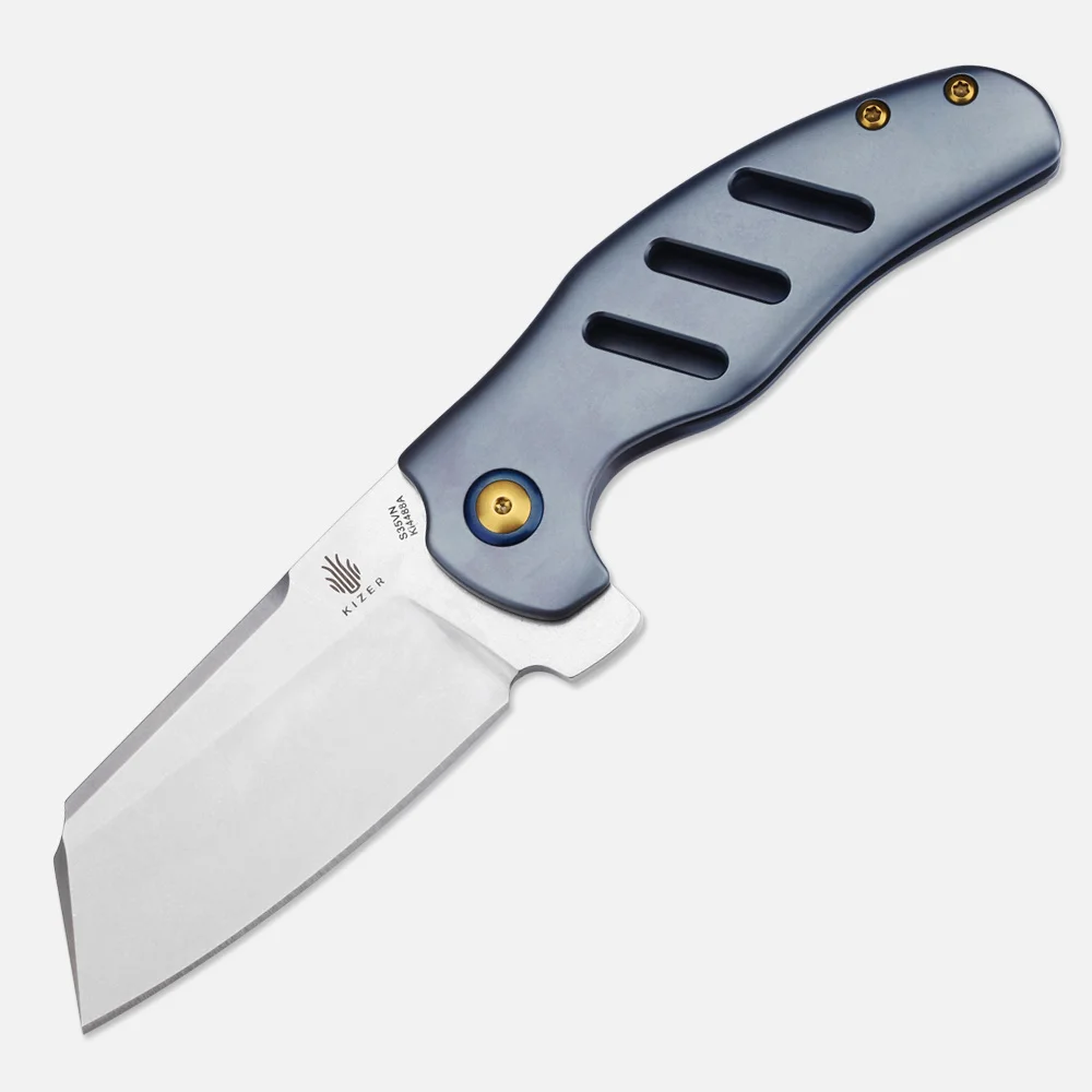 Kizer овчарка S35VN нож KI4488A/Ki4488 ножи для выживания на открытом воздухе боевые складные тактические ножи Высокое качество ручной инструмент