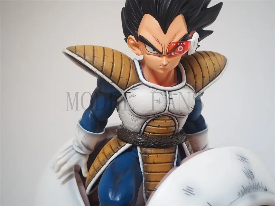 Модели вентиляторов Dragon Ball КО Версия MRC черные волосы космический корабль Вегета gk смолы статуя фигура игрушка для коллекции