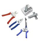 Ручные крепежные плоскогубцы для клетки животных M зажимы для ногтей фермы животных птицы клетки для скота инструменты для установки клетки аксессуары