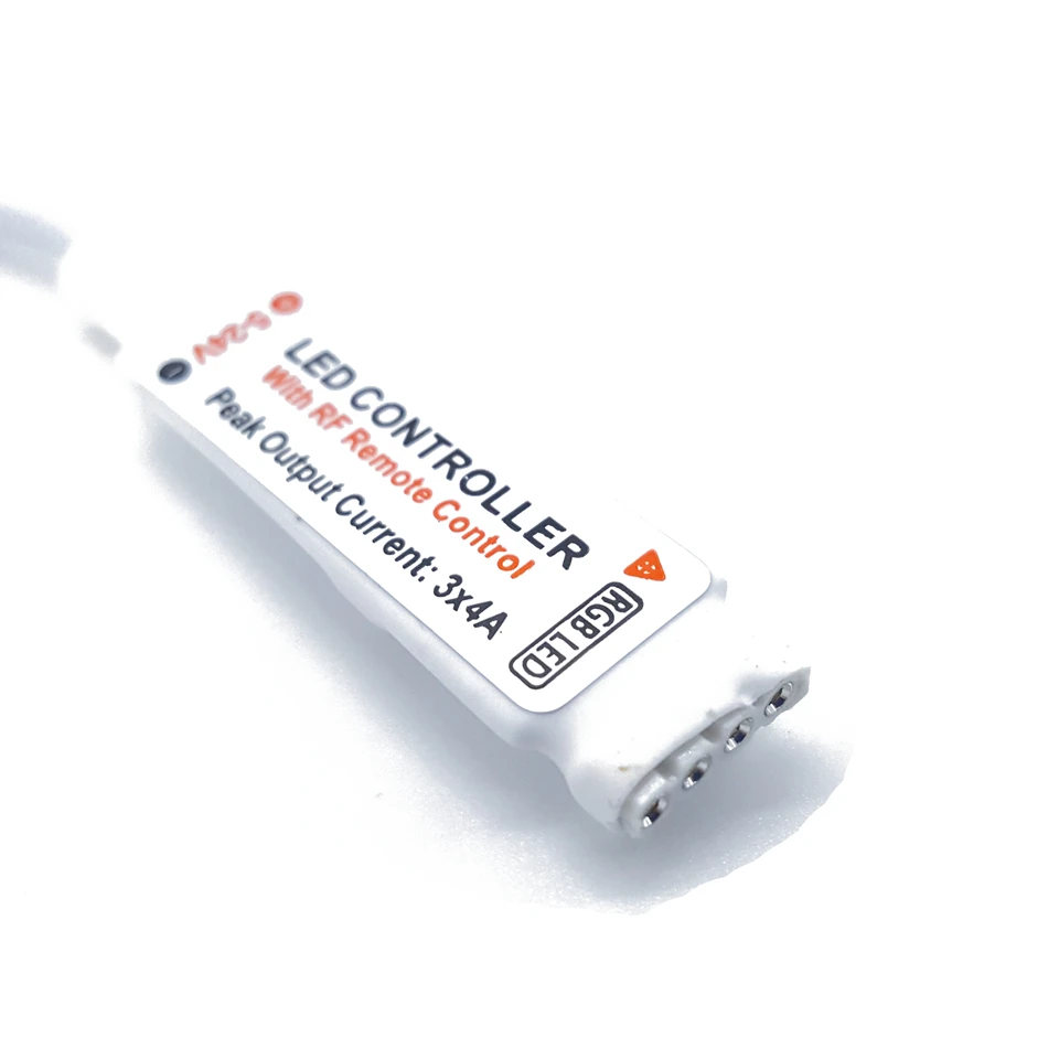 Мини Led RGB пульт дистанционного управления DC5 24V 17key RF беспроводной контроллер с 4pin
