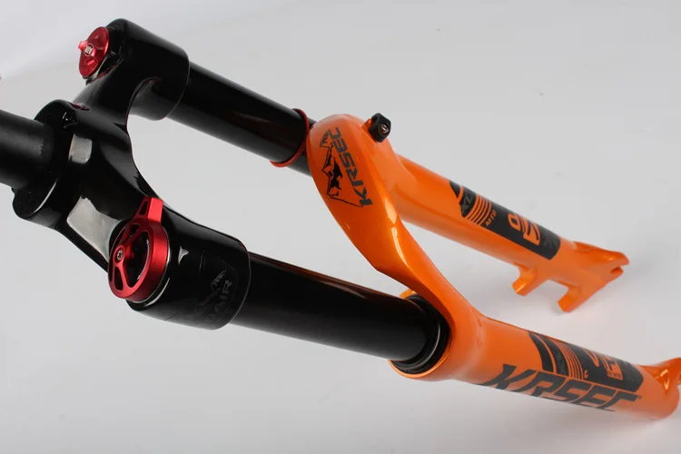 Велосипедная вилка MTB горный велосипед вилка 26 27,5 высокое качество велосипедная пневматическая подвеска вилка mtb газовая вилка черный, белый, зеленый