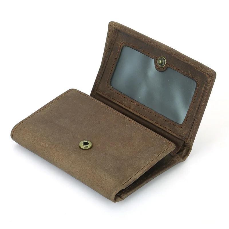 Мужской кошелек TW1632 Винтажная сумочка из воловьей кожи высокого качества