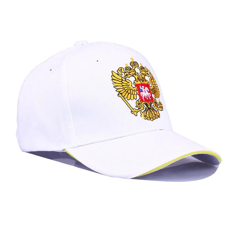 Унисекс Хлопковые бейсболки российский знак вышивка Snapback модная летняя уличная