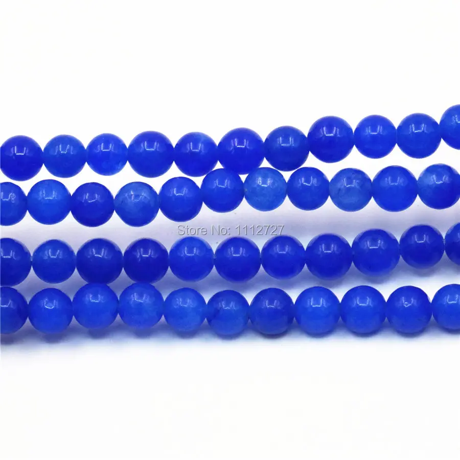 

6mm Accessories Dark Blue Crafts Loose Beads Diy Semi Finished Natural Stone Balls Gifts Faceted Jewelry Making Design Wholesale