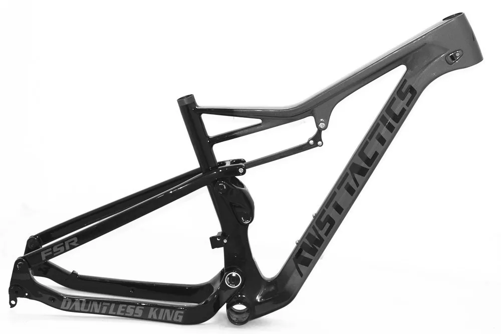 Светло-серый Обесцвечивание углеродного волокна Toray T1000 горный велосипед MTB рама Рама велосипеда Boost 148*12 через ось XC AM углеродная рамка велосипеда - Цвет: Светло-серый