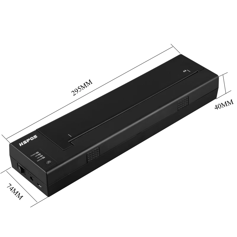 A4 портативный принтер с usb портом термопечатная машина Поддержка печати