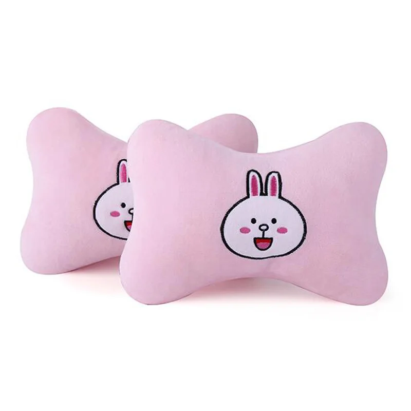 1 пара креативных автомобильных подголовников подушка для шеи автомобиля