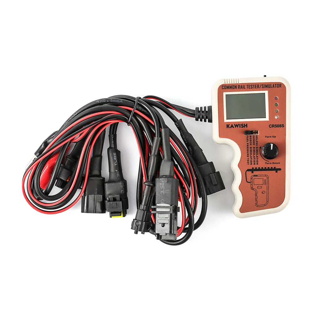 Тестер давления common rail для kts bosch delphi дизельного топлива Rail тестер и симулятор Denso